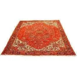 One Of The Kind Persian Heriz Rug 12'7" x 9'3"